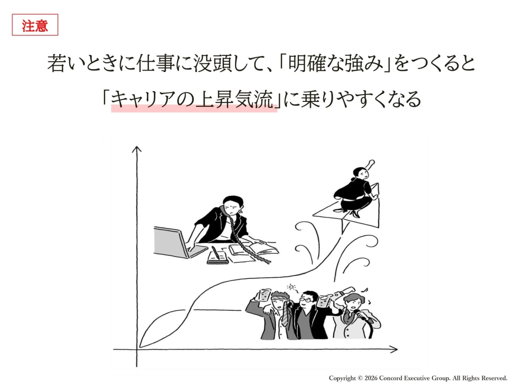 若いうちに仕事に没頭して「明確な強み」をつくる