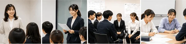 学ぶ 入社前研修でビジネスマナーや実務スキルを習得。即戦力化と早期離職防止へ