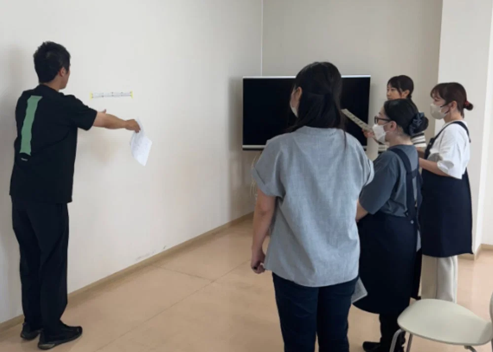 施術中の様子