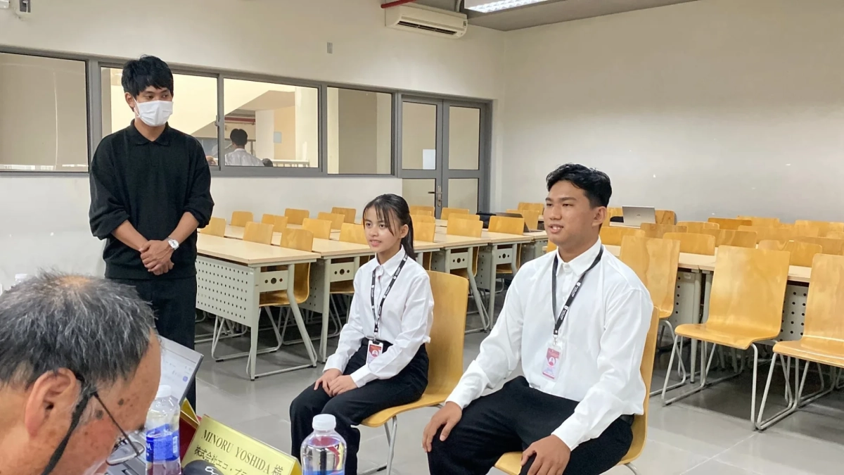 面接の様子