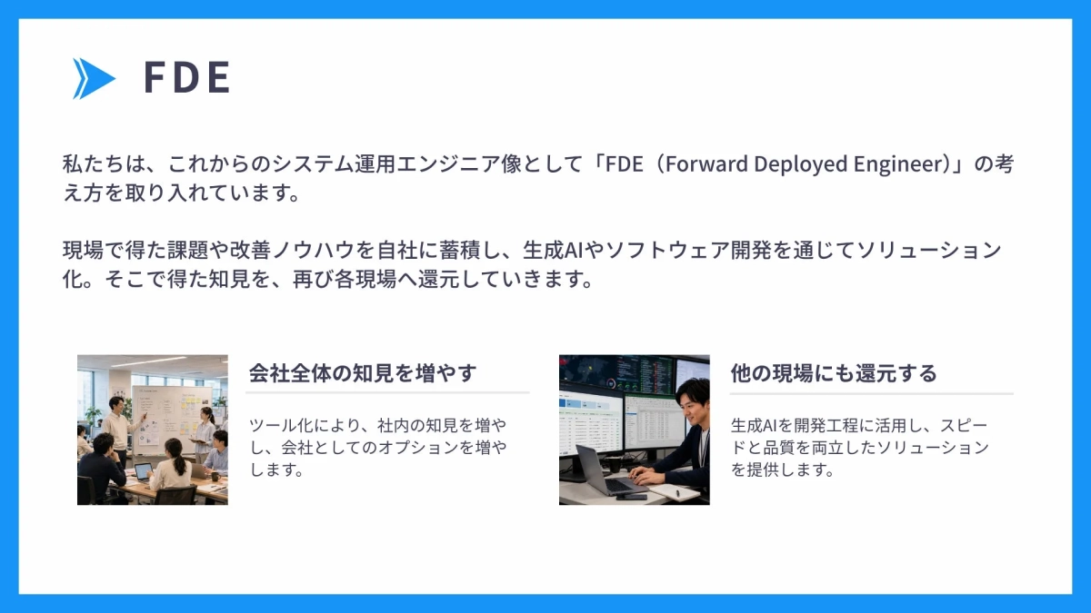 FDEの考え方