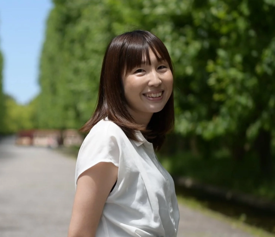 主催者コメントの女性