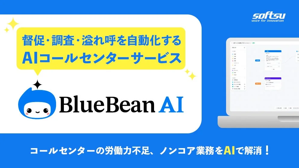 BlueBean AIのキービジュアル