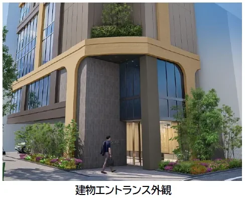 建物エントランス外観