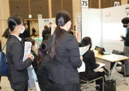 企業ブースエリアの様子