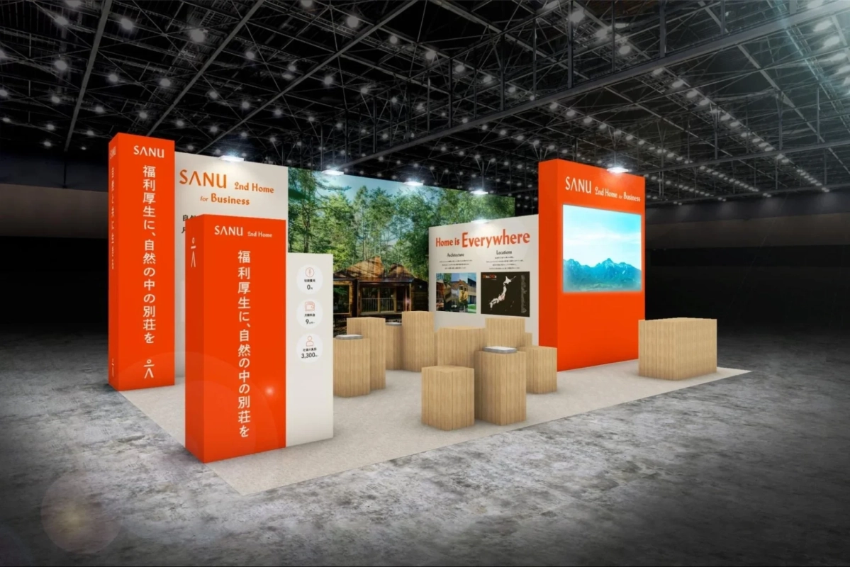 SANU 2nd Home for Businessの展示ブースイメージ