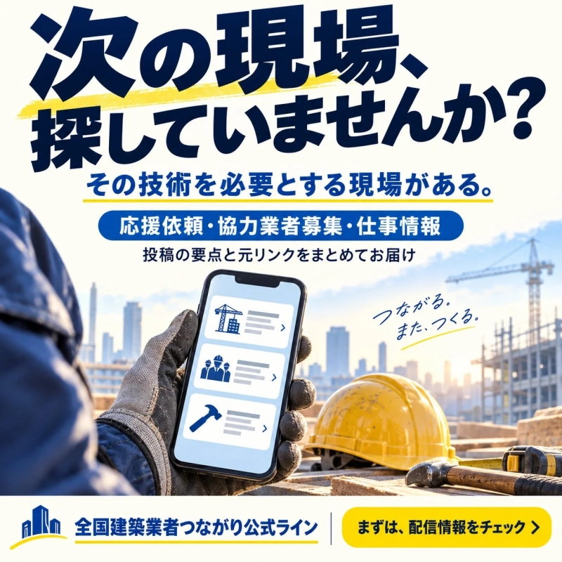 次の現場、探していませんか?